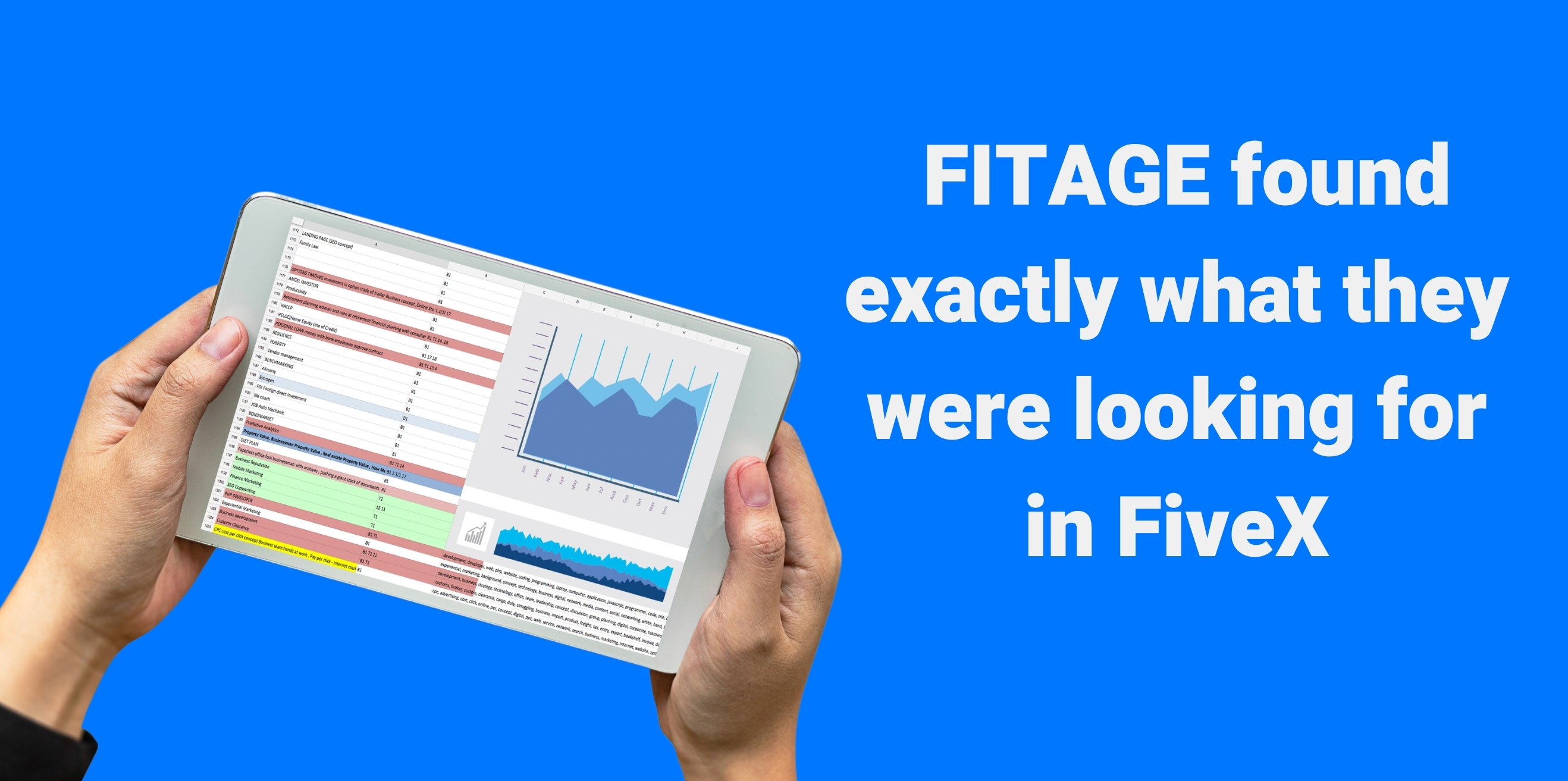 Fitage utilizes FiveX to extract valuable sales insights.